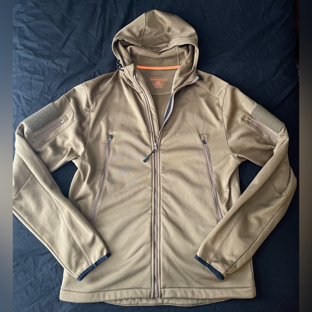 #280 Women’s 5.11 TACTICAL gold colored Hoodie